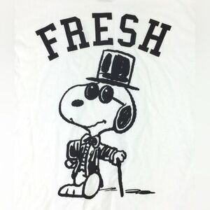NWOT Peanuts Unisex White Long Sleeve Graphic Tee Shirt Snoopy - Size Medium